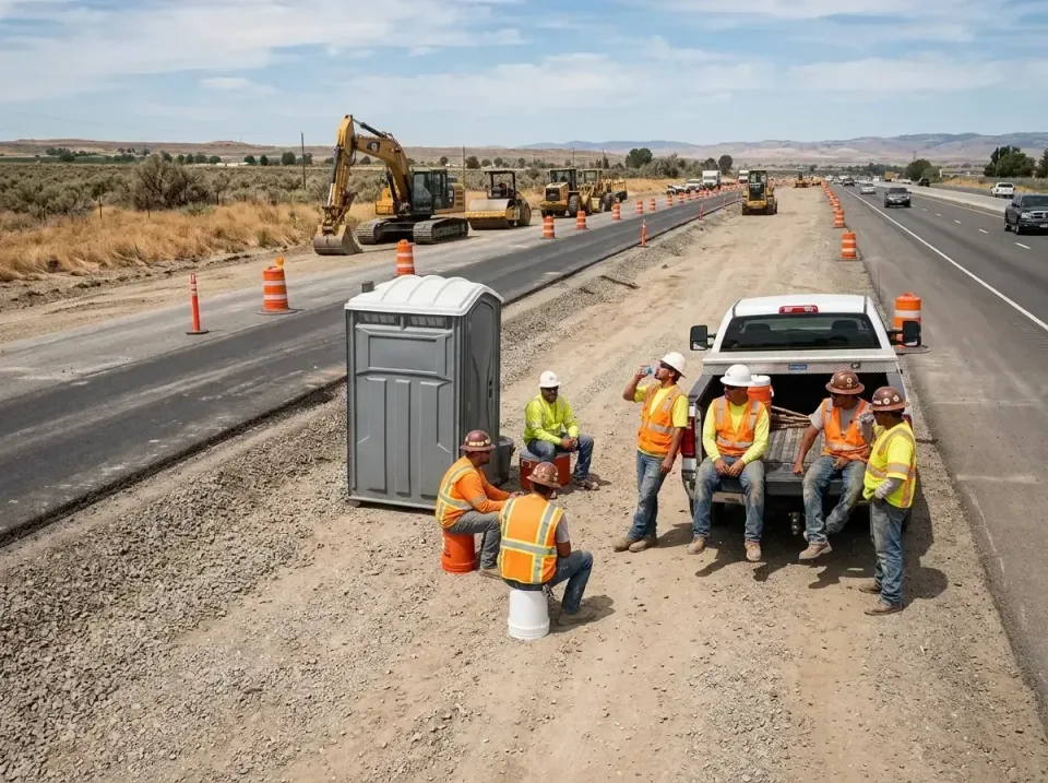 highway-road-construction-crew-007 — frequently asked questions, Porta Potty and Restroom Rentals in Ladera Heights, CA
